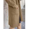 imageANRABESS Womens Cardigan Long Sweater Oversized Open Front Knit Coatigan Duster Coat 2025 Trendy Fall Outfits OuterwearBrown