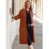 imageANRABESS Womens Cardigan Long Sweater Oversized Open Front Knit Coatigan Duster Coat 2025 Trendy Fall Outfits OuterwearCaramel