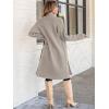 imageANRABESS Womens Cardigan Long Sweater Oversized Open Front Knit Coatigan Duster Coat 2025 Trendy Fall Outfits OuterwearDeep Apricot