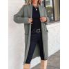 imageANRABESS Womens Cardigan Long Sweater Oversized Open Front Knit Coatigan Duster Coat 2025 Trendy Fall Outfits OuterwearDeep Grey