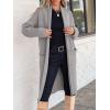 imageANRABESS Womens Cardigan Long Sweater Oversized Open Front Knit Coatigan Duster Coat 2025 Trendy Fall Outfits OuterwearGray