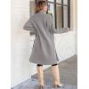 imageANRABESS Womens Cardigan Long Sweater Oversized Open Front Knit Coatigan Duster Coat 2025 Trendy Fall Outfits OuterwearGray