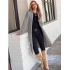 imageANRABESS Womens Cardigan Long Sweater Oversized Open Front Knit Coatigan Duster Coat 2025 Trendy Fall Outfits OuterwearGray