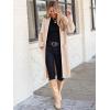 imageANRABESS Womens Cardigan Long Sweater Oversized Open Front Knit Coatigan Duster Coat 2025 Trendy Fall Outfits OuterwearKhaki Beige