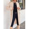 imageANRABESS Womens Cardigan Long Sweater Oversized Open Front Knit Coatigan Duster Coat 2025 Trendy Fall Outfits OuterwearKhaki Beige