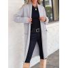 imageANRABESS Womens Cardigan Long Sweater Oversized Open Front Knit Coatigan Duster Coat 2025 Trendy Fall Outfits OuterwearLight Grey