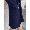 imageANRABESS Womens Cardigan Long Sweater Oversized Open Front Knit Coatigan Duster Coat 2025 Trendy Fall Outfits OuterwearNavy Blue