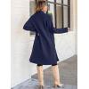 imageANRABESS Womens Cardigan Long Sweater Oversized Open Front Knit Coatigan Duster Coat 2025 Trendy Fall Outfits OuterwearNavy Blue