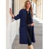 imageANRABESS Womens Cardigan Long Sweater Oversized Open Front Knit Coatigan Duster Coat 2025 Trendy Fall Outfits OuterwearNavy Blue