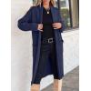 imageANRABESS Womens Cardigan Long Sweater Oversized Open Front Knit Coatigan Duster Coat 2025 Trendy Fall Outfits OuterwearNavy Blue