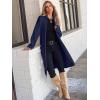 imageANRABESS Womens Cardigan Long Sweater Oversized Open Front Knit Coatigan Duster Coat 2025 Trendy Fall Outfits OuterwearNavy Blue