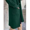 imageANRABESS Womens Cardigan Long Sweater Oversized Open Front Knit Coatigan Duster Coat 2025 Trendy Fall Outfits OuterwearOpal Green