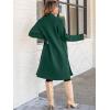 imageANRABESS Womens Cardigan Long Sweater Oversized Open Front Knit Coatigan Duster Coat 2025 Trendy Fall Outfits OuterwearOpal Green
