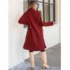 imageANRABESS Womens Cardigan Long Sweater Oversized Open Front Knit Coatigan Duster Coat 2025 Trendy Fall Outfits OuterwearRed