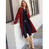 imageANRABESS Womens Cardigan Long Sweater Oversized Open Front Knit Coatigan Duster Coat 2025 Trendy Fall Outfits OuterwearRed