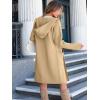 imageANRABESS Womens Cardigan Sweater Oversized Coatigan Knitted Hooded Coat 2025 Fall Outfits OutwearAlmond