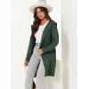 imageANRABESS Womens Cardigan Sweater Oversized Coatigan Knitted Hooded Coat 2025 Fall Outfits OutwearArmy Green