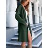 imageANRABESS Womens Cardigan Sweater Oversized Coatigan Knitted Hooded Coat 2025 Fall Outfits OutwearArmy Green