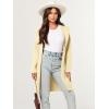 imageANRABESS Womens Cardigan Sweater Oversized Coatigan Knitted Hooded Coat 2025 Fall Outfits OutwearBeige