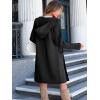 imageANRABESS Womens Cardigan Sweater Oversized Coatigan Knitted Hooded Coat 2025 Fall Outfits OutwearBlack