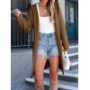 imageANRABESS Womens Cardigan Sweater Oversized Coatigan Knitted Hooded Coat 2025 Fall Outfits OutwearBrown