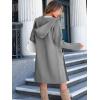 imageANRABESS Womens Cardigan Sweater Oversized Coatigan Knitted Hooded Coat 2025 Fall Outfits OutwearGray