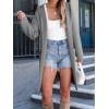 imageANRABESS Womens Cardigan Sweater Oversized Coatigan Knitted Hooded Coat 2025 Fall Outfits OutwearGray