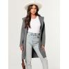 imageANRABESS Womens Cardigan Sweater Oversized Coatigan Knitted Hooded Coat 2025 Fall Outfits OutwearGray
