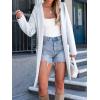 imageANRABESS Womens Cardigan Sweater Oversized Coatigan Knitted Hooded Coat 2025 Fall Outfits OutwearLight Blue
