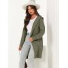 imageANRABESS Womens Cardigan Sweater Oversized Coatigan Knitted Hooded Coat 2025 Fall Outfits OutwearLight Green