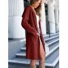 imageANRABESS Womens Cardigan Sweater Oversized Coatigan Knitted Hooded Coat 2025 Fall Outfits OutwearRed