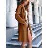 imageANRABESS Womens Cardigan Sweater Oversized Coatigan Knitted Hooded Coat 2025 Fall Outfits OutwearRed Brown