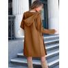 imageANRABESS Womens Cardigan Sweater Oversized Coatigan Knitted Hooded Coat 2025 Fall Outfits OutwearRed Brown