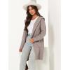 imageANRABESS Womens Cardigan Sweater Oversized Coatigan Knitted Hooded Coat 2025 Fall Outfits OutwearRed Khaki