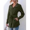 imageANRABESS Womens Jacket Belted Long Sleeve Wrap Trench Coat 2025 Fall Winter Casual Dressy Travel Outerwear with PocketsArmy Green