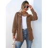 imageANRABESS Womens Jacket Belted Long Sleeve Wrap Trench Coat 2025 Fall Winter Casual Dressy Travel Outerwear with PocketsBrown