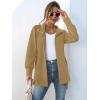 imageANRABESS Womens Jacket Belted Long Sleeve Wrap Trench Coat 2025 Fall Winter Casual Dressy Travel Outerwear with PocketsCamel
