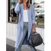 imageANRABESS Womens Long Cardigan Sweater 2025 Fall Fashion Casual Oversized Knit Open Front Coatigan Jacket Coat OutfitsBlue