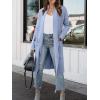 imageANRABESS Womens Long Cardigan Sweater 2025 Fall Fashion Casual Oversized Knit Open Front Coatigan Jacket Coat OutfitsBlue