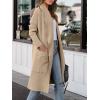imageANRABESS Womens Long Cardigan Sweater 2025 Fall Fashion Casual Oversized Knit Open Front Coatigan Jacket Coat OutfitsBright Tan