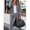 imageANRABESS Womens Long Cardigan Sweater 2025 Fall Fashion Casual Oversized Knit Open Front Coatigan Jacket Coat OutfitsDark Gray