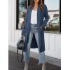 imageANRABESS Womens Long Cardigan Sweater 2025 Fall Fashion Casual Oversized Knit Open Front Coatigan Jacket Coat OutfitsDeep Blue