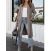 imageANRABESS Womens Long Cardigan Sweater 2025 Fall Fashion Casual Oversized Knit Open Front Coatigan Jacket Coat OutfitsGrey Khaki