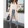 imageANRABESS Womens Long Cardigan Sweater 2025 Fall Fashion Casual Oversized Knit Open Front Coatigan Jacket Coat OutfitsLight Pink