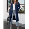 imageANRABESS Womens Long Cardigan Sweater 2025 Fall Fashion Casual Oversized Knit Open Front Coatigan Jacket Coat OutfitsNavy Blue