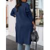 imageANRABESS Womens Long Cardigan Sweater 2025 Fall Fashion Casual Oversized Knit Open Front Coatigan Jacket Coat OutfitsNavy Blue