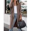 imageANRABESS Womens Long Cardigan Sweater 2025 Fall Fashion Casual Oversized Knit Open Front Coatigan Jacket Coat OutfitsNutmeg