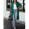 imageANRABESS Womens Long Cardigan Sweater 2025 Fall Fashion Casual Oversized Knit Open Front Coatigan Jacket Coat OutfitsOpal Green