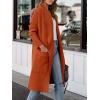 imageANRABESS Womens Long Cardigan Sweater 2025 Fall Fashion Casual Oversized Knit Open Front Coatigan Jacket Coat OutfitsOrange