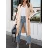 imageANRABESS Womens Long Cardigan Sweater 2025 Fall Fashion Casual Oversized Knit Open Front Coatigan Jacket Coat OutfitsParchment Beige